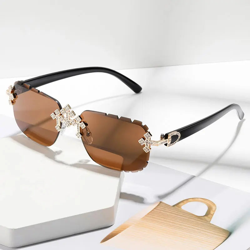 (DIAMOND CROSS GLASSES)